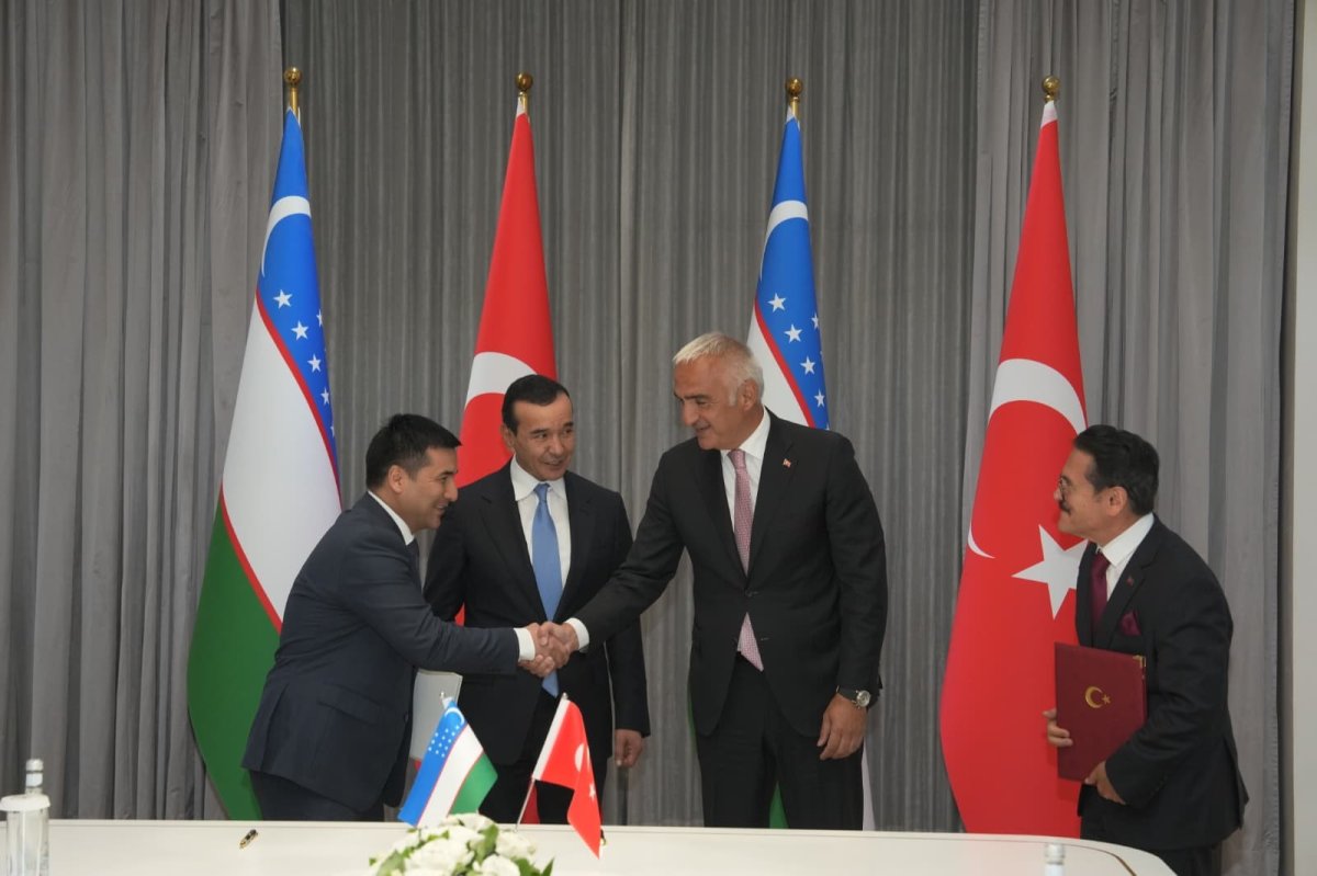 Türkiye ile Özbekistan arasında ‘Kültür Alanında İşbirliği Mutabakat Zaptı' imzalandı
