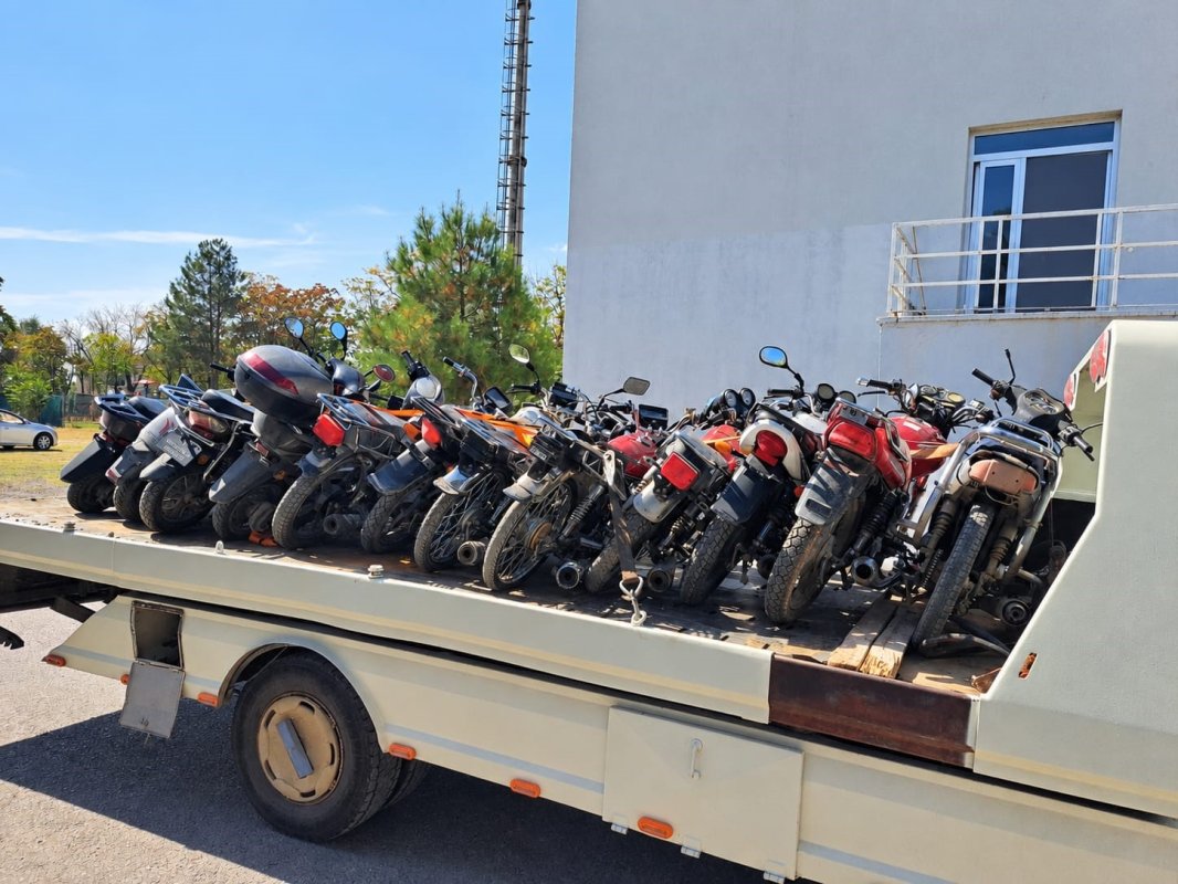Aksaray'da 16 motosiklet trafikten men edildi