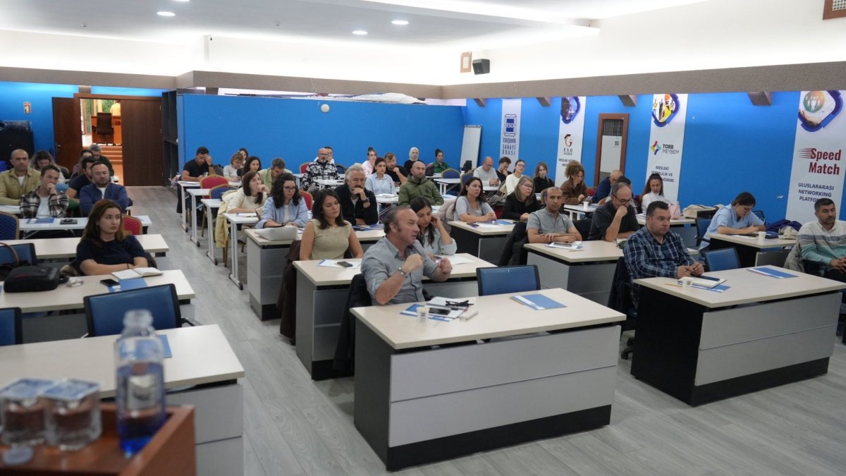 ESO'da 'AB Yeni Ambalaj Mevzuatı ve Ambalaj Uygunluk Süreci Eğitimi' verildi