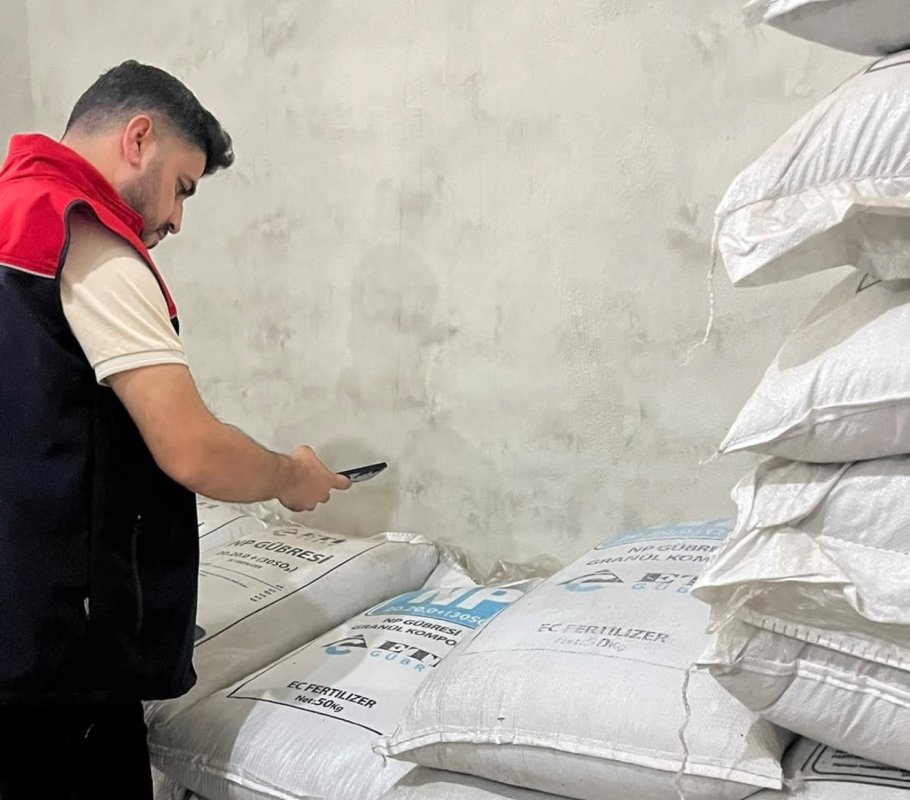 Cizre'de gübre bayilerine sıkı denetim