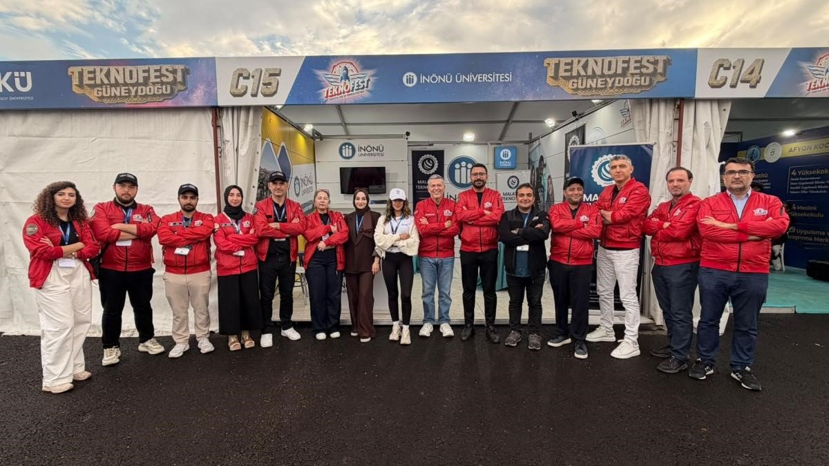 TEKNOFEST Güneydoğu’da İnönü Üniversitesi'nin standı yoğun ilgi görüyor