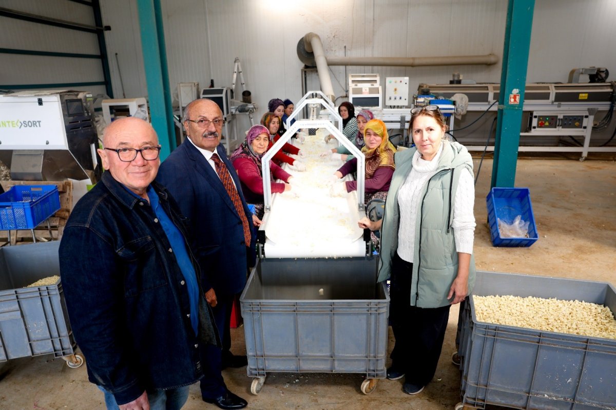 Başkan Arslan, Taşköprü OSB'deki fabrikaları ziyaret etti
