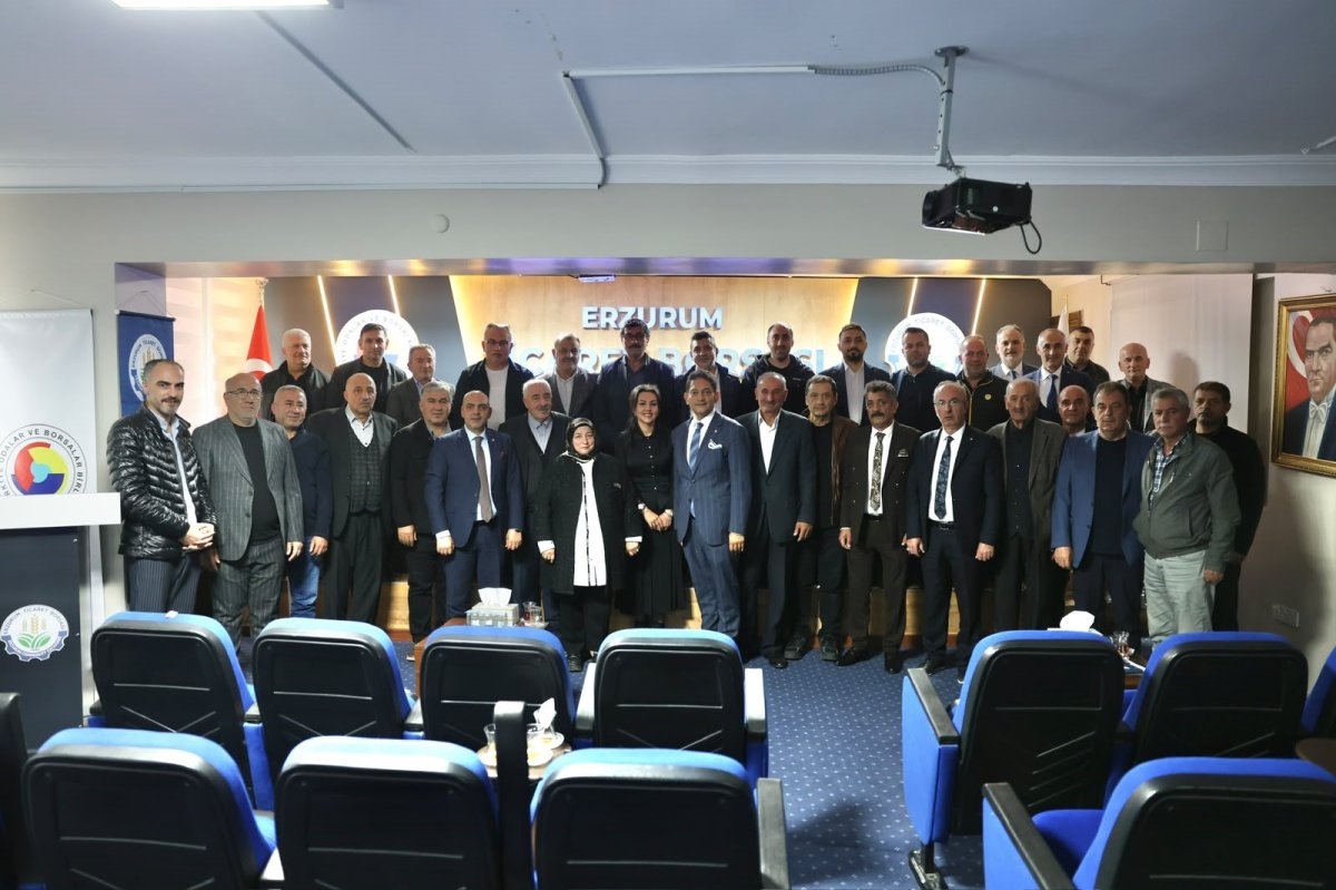 Erzurum Ticaret Borsası’nda yeni dönemin meclis divanı belli oldu