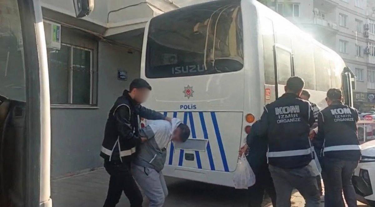 İzmir’de 'Sercan Sayal' organize suç örgütüne darbe: Kundaklama şüphelisi 4 kişi tutuklandı