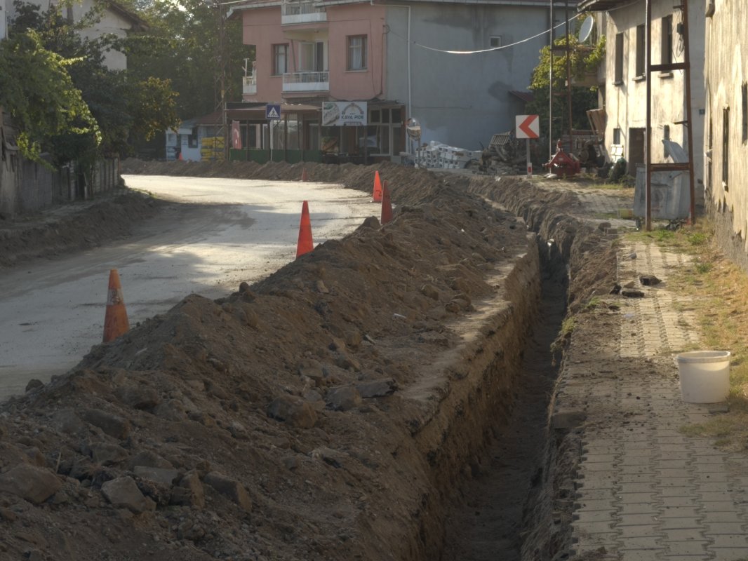Simav'da doğalgaz çalışmaları Yeşilova Mahallesi'ne ulaştı