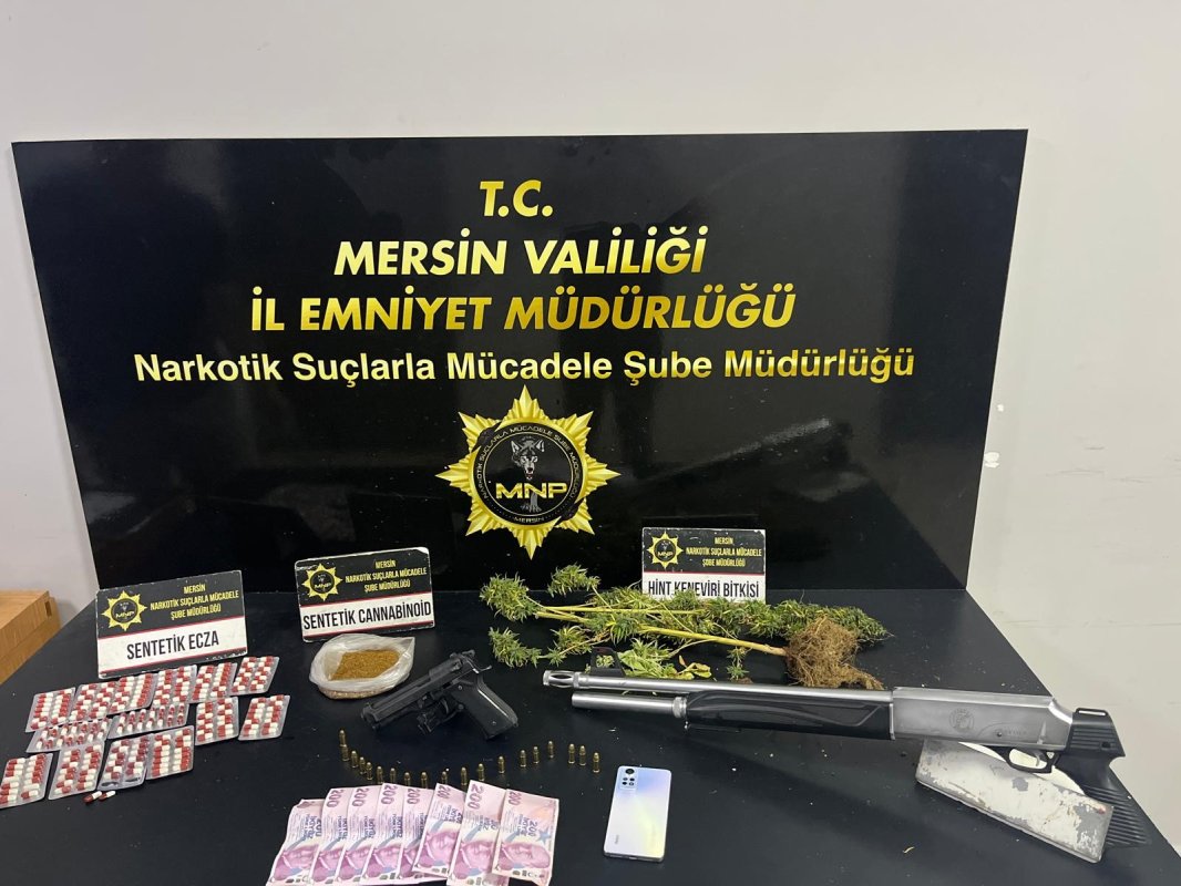Mersin’de uyuşturucu operasyonu: 6 şüpheli tutuklandı