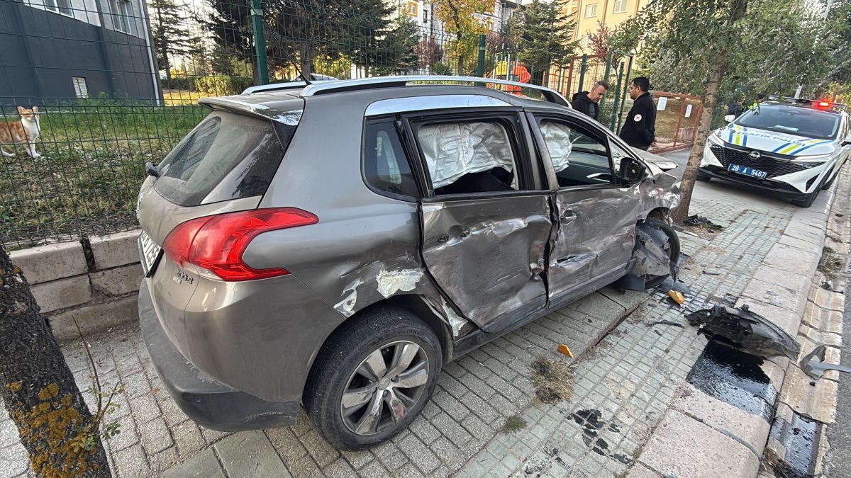 Alkollü sürücünün karıştığı kazada ters yöne giren SUV araç hurdaya döndü, 1 kişi yaralandı