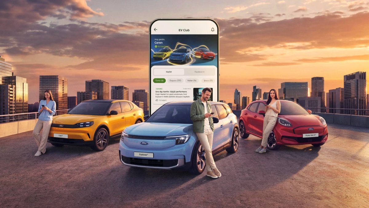 Ford Türkiye'den elektrikli araç sahiplerine özel yeni platform