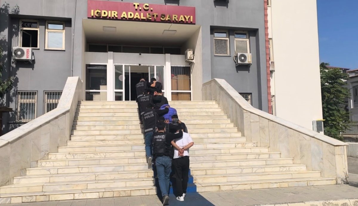 Iğdır'da uyuşturucu operasyonu: 5 şüpheli tutuklandı