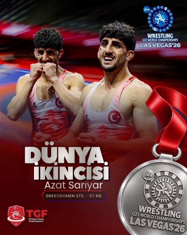 Kayserili Azat Sarıyar, dünya İkincisi oldu