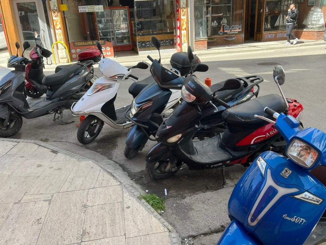 Sinop'ta motosiklet sayısı otomobil sayısının yarısını aştı