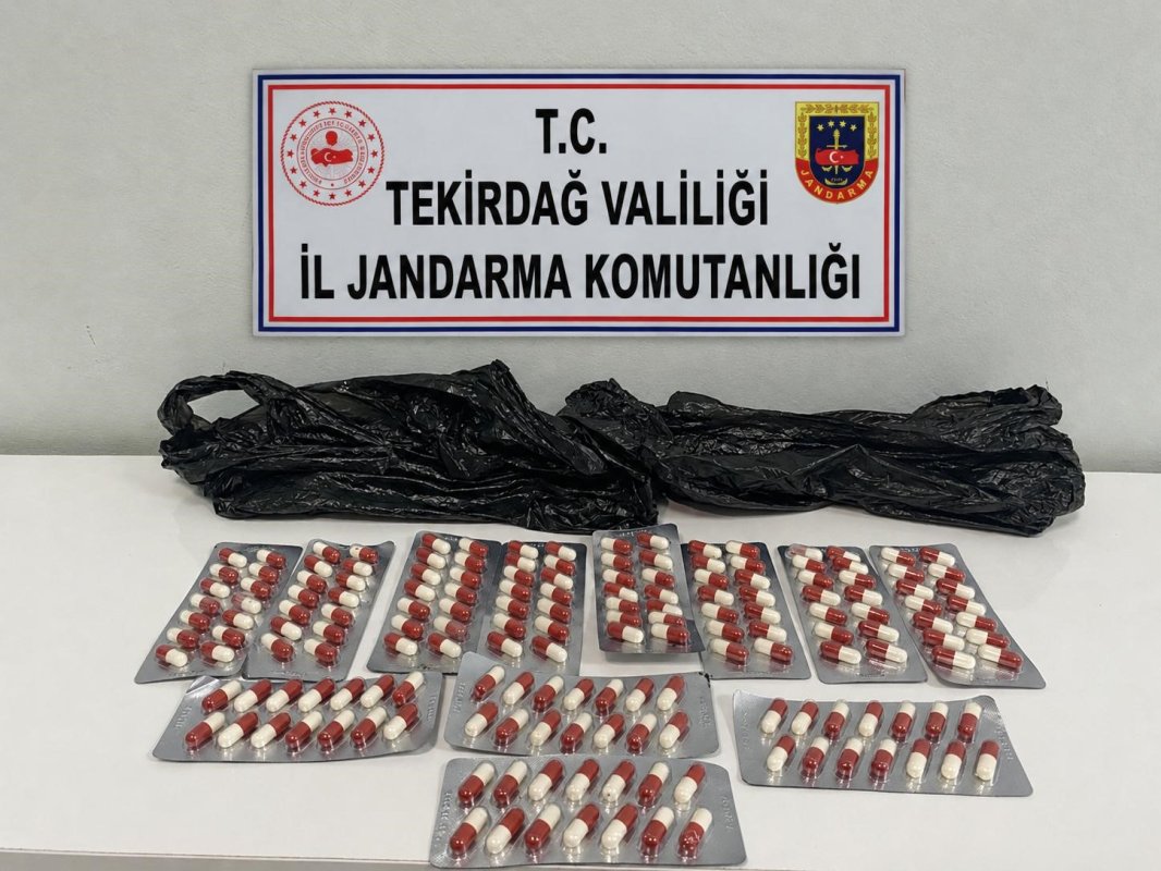 Malkara'da uyuşturucu operasyonu: 168 hap ele geçirildi, 1 şüpheli tutuklandı