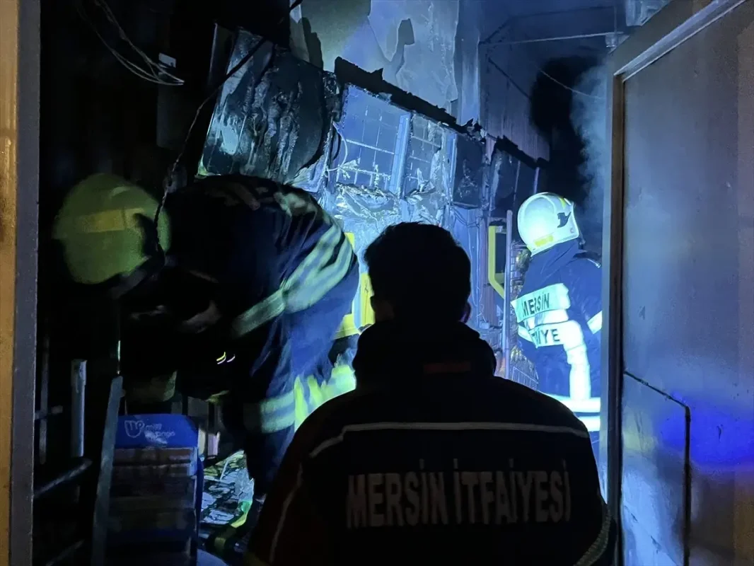 Tarsus’ta Yangın Paniği